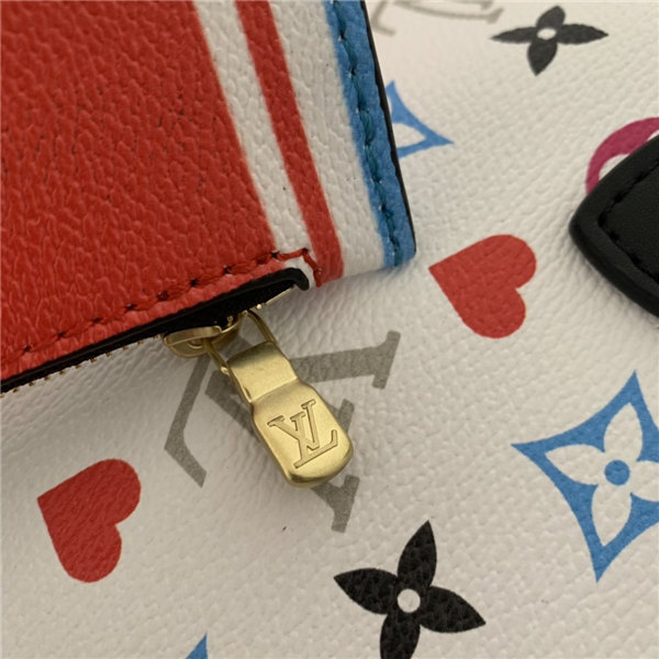 Louis Vuitton GAME ON NEVERFULL MM White High