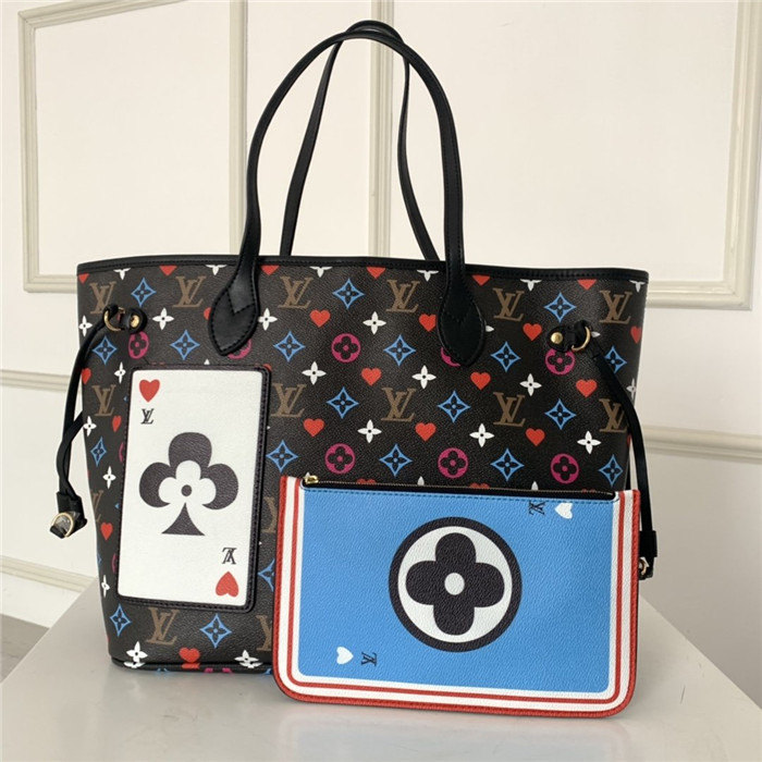 Louis Vuitton GAME ON NEVERFULL MM Black High