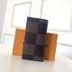 Louis Vuitton BRAZZA WALLET Giant Damier Ebene Duck High