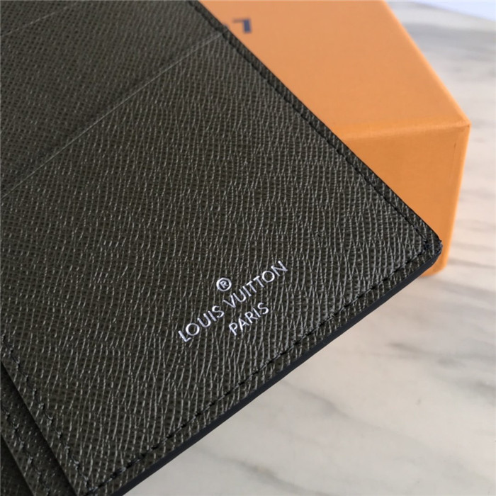 Louis Vuitton BRAZZA WALLET Monogram Eclipse High