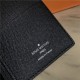 Louis Vuitton BRAZZA WALLET Taïga Black High