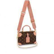 Louis Vuitton PETITE MALLE SOUPLE Monogram Peach High