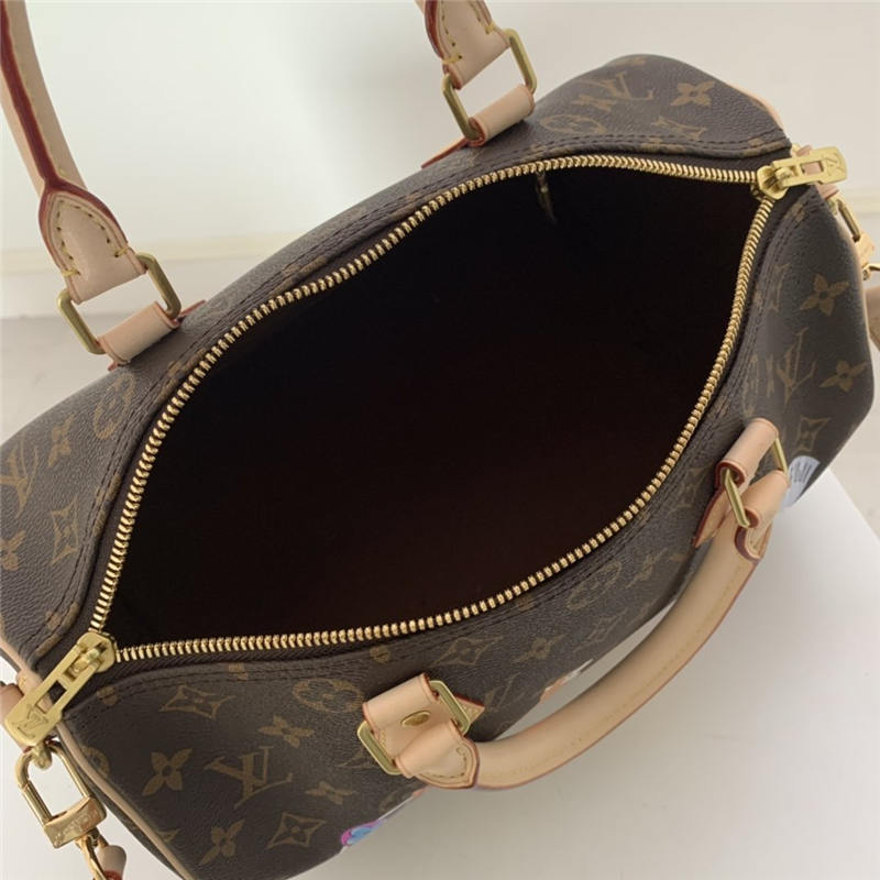 Louis Vuitton Speedy Bandouliere 30 Monogram World Tour High