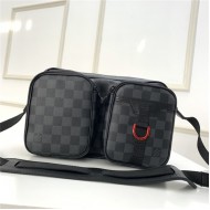 Louis Vuitton UTILITY Messenger Damier Graphite High