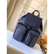 Louis Vuitton UTILITY BACKPACK Damier Graphite High