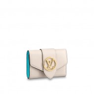 Louis Vuitton LV PONT 9 COMPACT WALLET Cream High