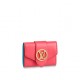 Louis Vuitton LV PONT 9 COMPACT WALLET Dahlia High