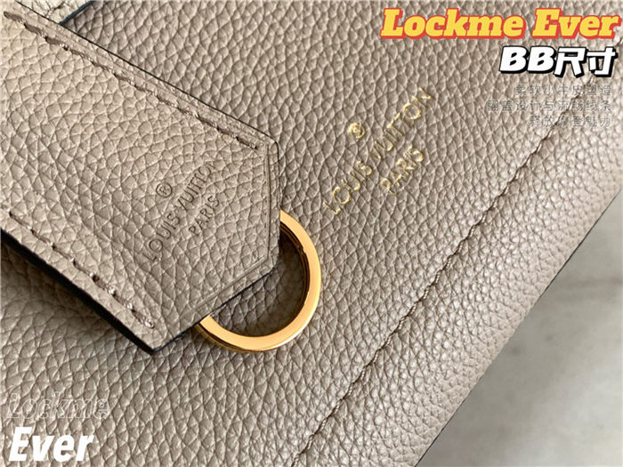 Louis Vuitton LOCKME EVER BB Grey High