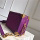 Louis Vuitton SOFT TRUNK Monogram Denim Purple High