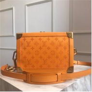 Louis Vuitton SOFT TRUNK Monogram Denim Mustard High