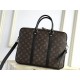 Louis Vuitton PORTE-DOCUMENTS VOYAGE PM Monogram Macassar canvas M52005 High