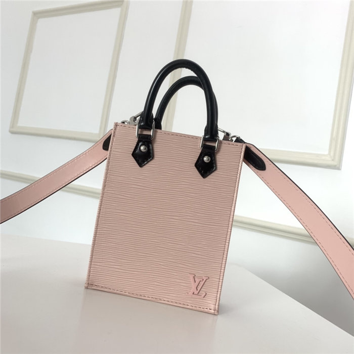 Louis Vuitton PETIT SAC PLAT Epi Rose Ballerine Pink High