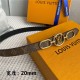 Louis Vuitton Circle Prime Belt 20MM High