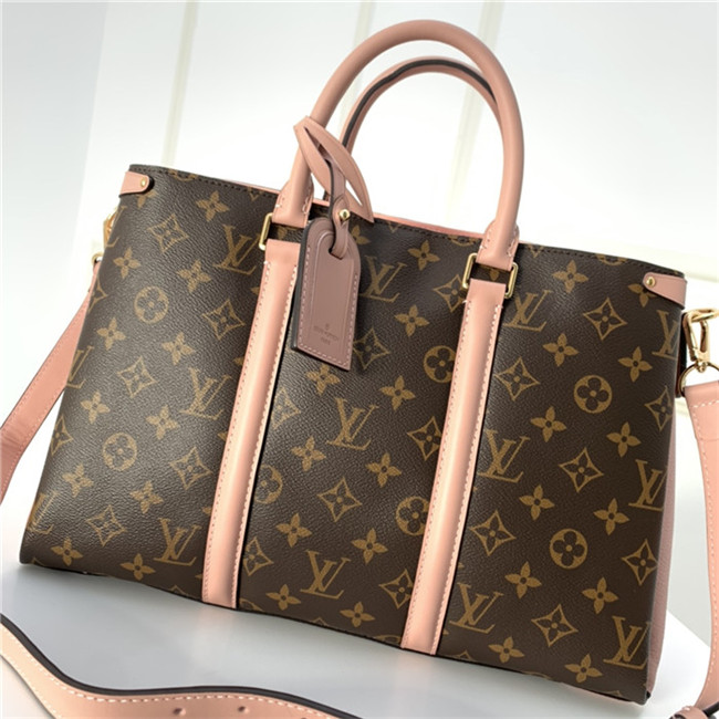 Louis Vuitton Soufflot MM Bag Monogram Canvas Pink High