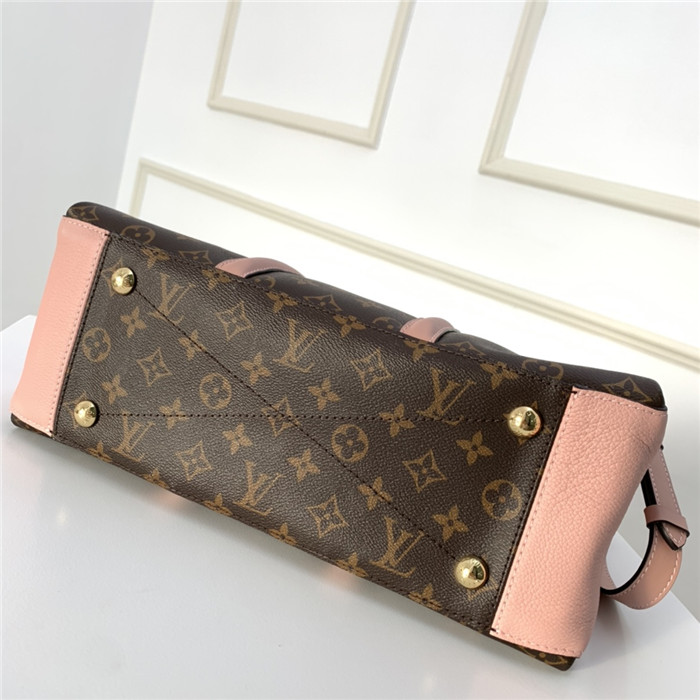 Louis Vuitton Soufflot MM Bag Monogram Canvas Pink High