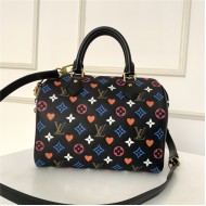 Louis Vuitton GAME ON SPEEDY BANDOULIÈRE 25 Black High