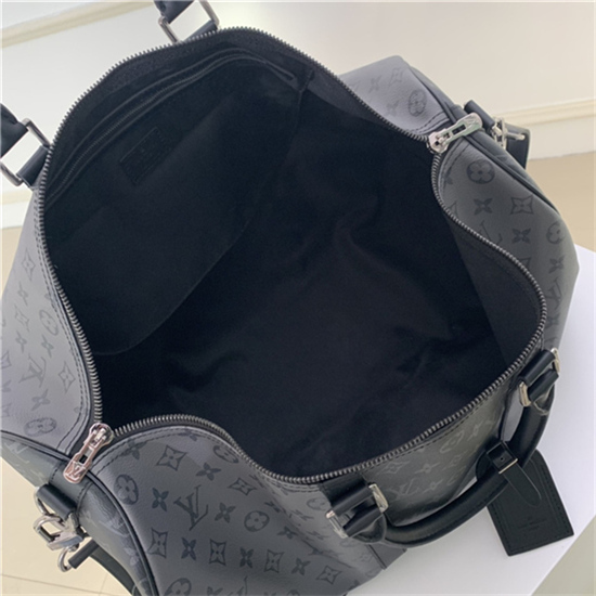 Louis Vuitton KEEPALL BANDOULIÈRE 50 Monogram Eclipse&Reverse High