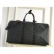 Louis Vuitton KEEPALL BANDOULIÈRE 50 Damier Graphite Red High