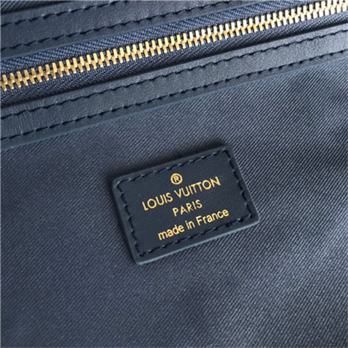 Louis Vuitton KEEPALL BANDOULIÈRE 50 Denim Navy High