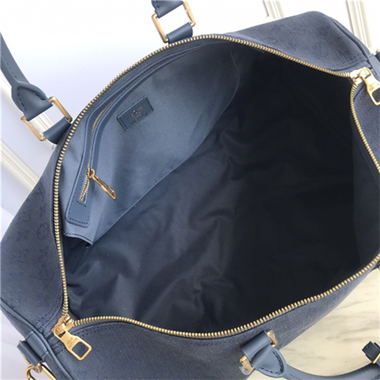 Louis Vuitton KEEPALL BANDOULIÈRE 50 Denim Navy High