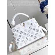 Louis Vuitton Capucines BB Calfskin leather embroidery White M22922/M22863 High