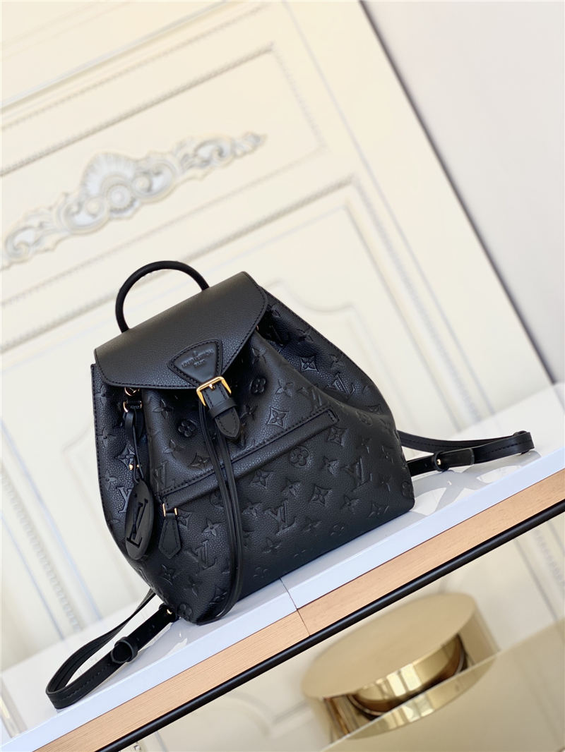 Louis Vuitton MONTSOURIS BACKPACK Monogram Empreinte Black High