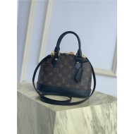 Louis Vuitton Alma BB Bag Monogram Black High