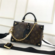 Louis Vuitton PETITE MALLE SOUPLE Monogram M45571 Black High