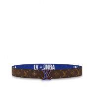 Louis Vuitton LVXNBA LV 3 STEPS 40MM REVERSIBLE BELT High