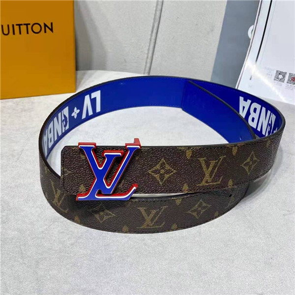 Louis Vuitton LVXNBA LV 3 STEPS 40MM REVERSIBLE BELT High