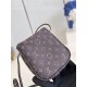 Louis Vuitton Pochette Cancun Shoulder Bag Pouch Denim M60018 Coffee High