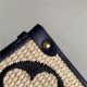 Louis Vuitton ONTHEGO GM Sustainable raffia-like woven textile M57723 Black High