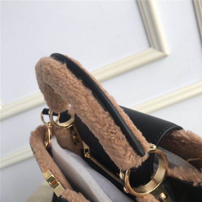 Louis Vuitton CAPUCINES BB Wool High