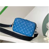 Louis Vuitton Alpha Messenger Taiga cowhide leather and Monogram coated canvas M31016 High