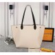 Louis Vuitton Lockme Go Tote Bag Beige