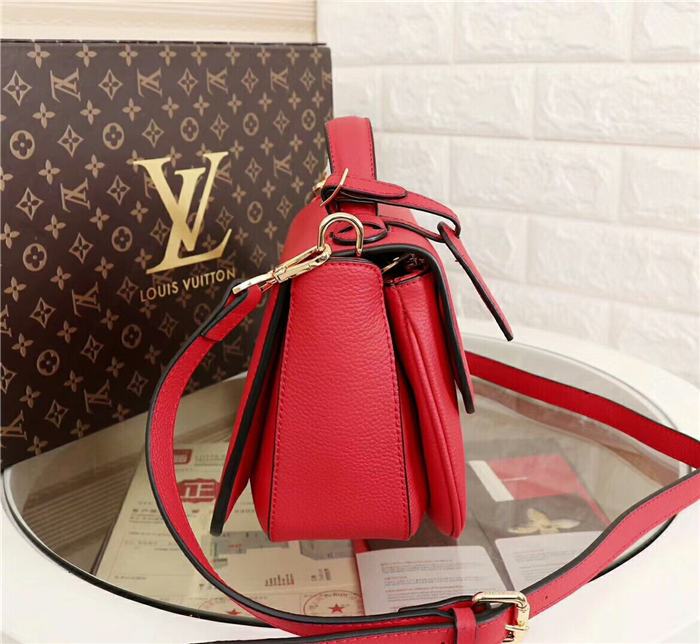 Louis Vuitton Neo Vivienne Bag Taurillon Red