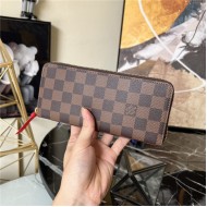 Louis Vuitton CLÉMENCE WALLET Damier Ebene N60534 High