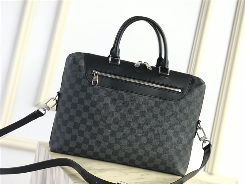 Louis Vuitton PORTE-DOCUMENTS JOUR Damier Graphite canvas N48260 High