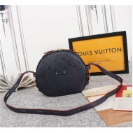 Louis Vuitton Boite Chapeau Souple MM Monogram Empreinte Red