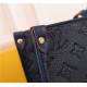 Louis Vuitton GM Onthego Bag Monogram Empreinte Navy