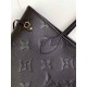 Louis Vuitton NEVERFULL MM Monogram Empreinte Black M45684 High