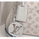 Louis Vuitton Beaubourg Hobo MM Mahina White