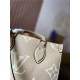 Louis Vuitton ONTHEGO PM Greige M45654 Mid