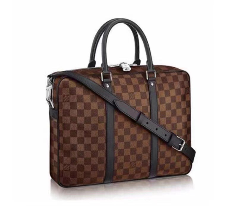 Louis Vuitton PORTE-DOCUMENTS VOYAGE PM Damier Ebene canvas N41466 High