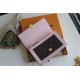 Louis Vuitton Flore Chain Wallet Monogram Canvas Pink