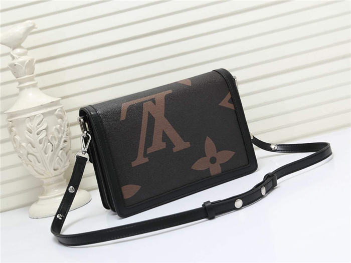 Louis Vuitton Dauphine MM Bag Giant Monogram Black