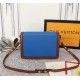 Louis Vuitton Dauphine MM Bag Blue/Beige