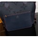 Louis Vuitton Neverfull MM Bag Navy Monogram Mid