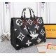 Louis Vuitton LV CRAFTY ONTHEGO GM Bag Black