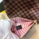 Louis Vuitton Neverfull GM Bag Damier Ebene Pink